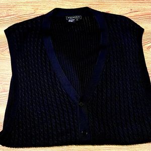Pionetti Men’s Sweater Vest 100% Pure Silk